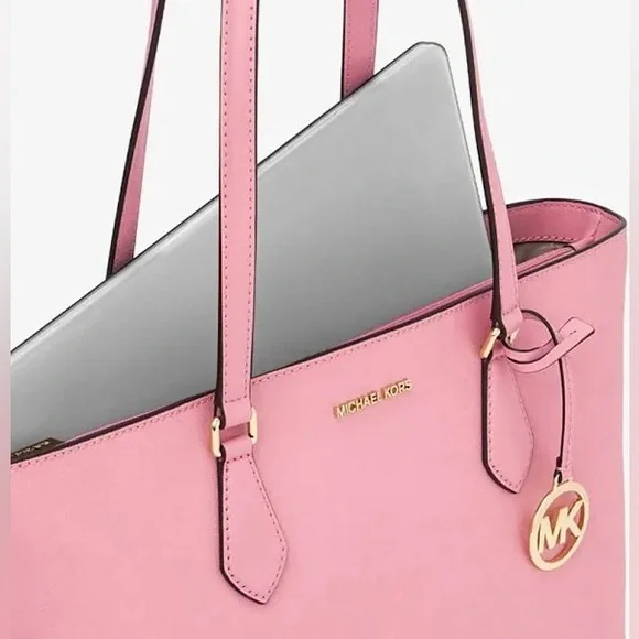 Michael Kors Sheila Carnation (Pink) Multi-Function Large Tote Bag. NWT. - Picture 4 of 10